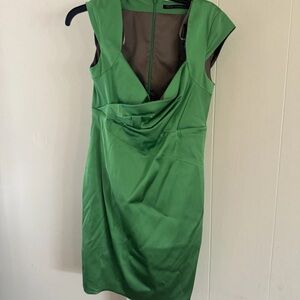 Green Sleeveless Dress
